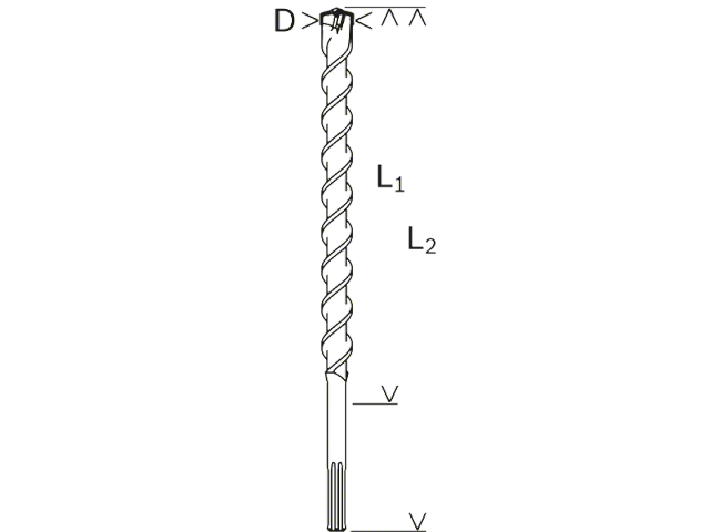 Udarni sveder Bosch SDS max-7, Dimenzije: 35x600x720mm, 2608586797